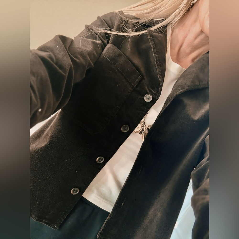 Banana Republic Corduroy Shirt Jacket – XXS – NWT – Chocolate Ganache